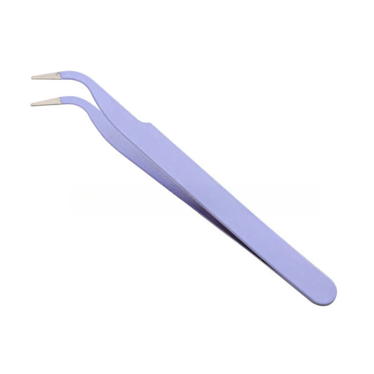 Blue Stainless Steel Tweezers