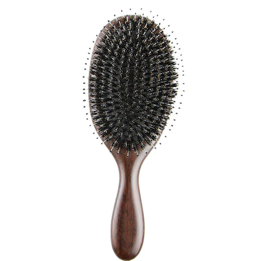 Sandalwood Boar Bristle Hairbrush