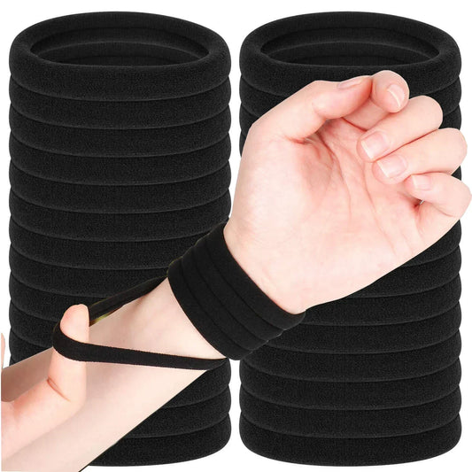 Extra Thick Elastic Hair Tie – 50pcs