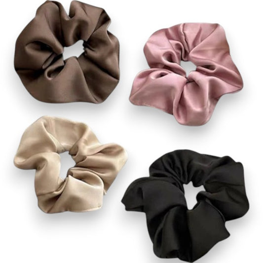 Silk Hair Scrunchies